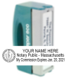 n40-massachusetts-notary-small-pocket-stamp-1-2-inch-x-2-inch-xstamper-pre-inked