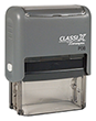 P08 - P08 - ClassiX Self-Inking Message Stamp<br>5/8" x 1-7/8"