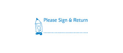 35154 - 35154
'Please Sign & Return'
1/2" x 1-5/8"