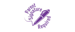 35621 - 35621
'Parent Signature Required'
7/8" Diameter