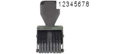 40204 - Number Stamp Size: 1 / 8-Band
Traditional