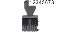 40205 - Number Stamp Size: 2 / 8-Band
Traditional