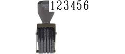 40206 - Number Stamp Size:2.5 /6-Band
Traditional