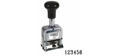40240 - Number Stamp Size 1 / 6-Band
Automatic Metal Self-Inking 