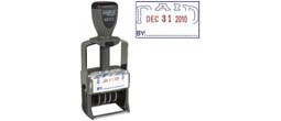 40312 - PAID Dater 1" x 1-5/8"
Steel Self-Inking