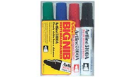 47455 - Big Nib 5.mm Bullet 4PK
Whiteboard Markers
EK-5100A