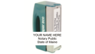 n40-maine-notary-small-pocket-stamp-1-2-inch-x-2-inch-xstamper-pre-inked