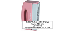 PN40 - PN40 - Pink Pocket Stamp
1/2" x 2"