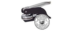 E11-CA - E11-California Notary Pocket Embosser
1-1/2" Diameter