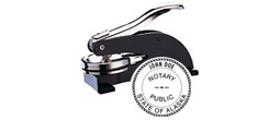 E16-AK - E16-Alaska Notary Desk Embosser
2" Diameter